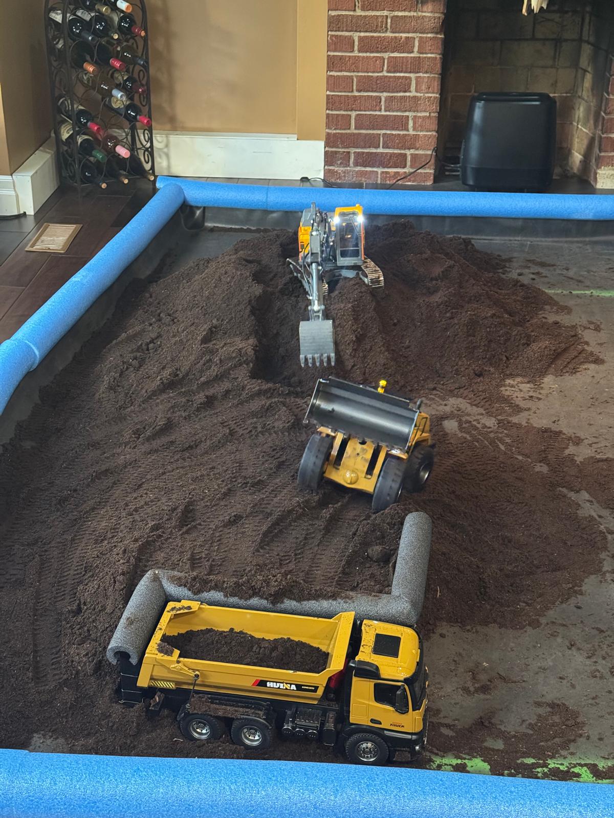 Adults enjoying RC equipment