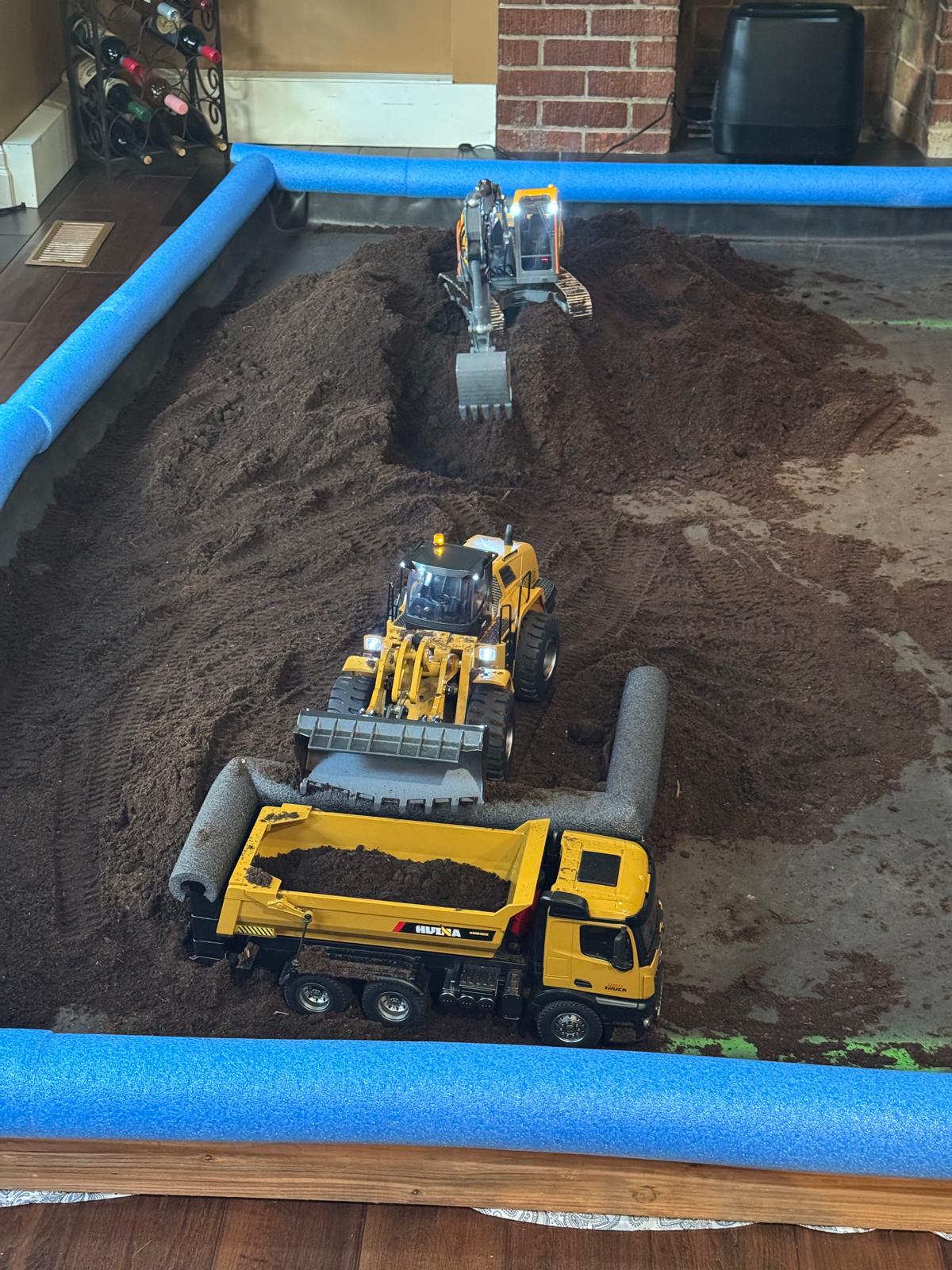 RC Diggers setup