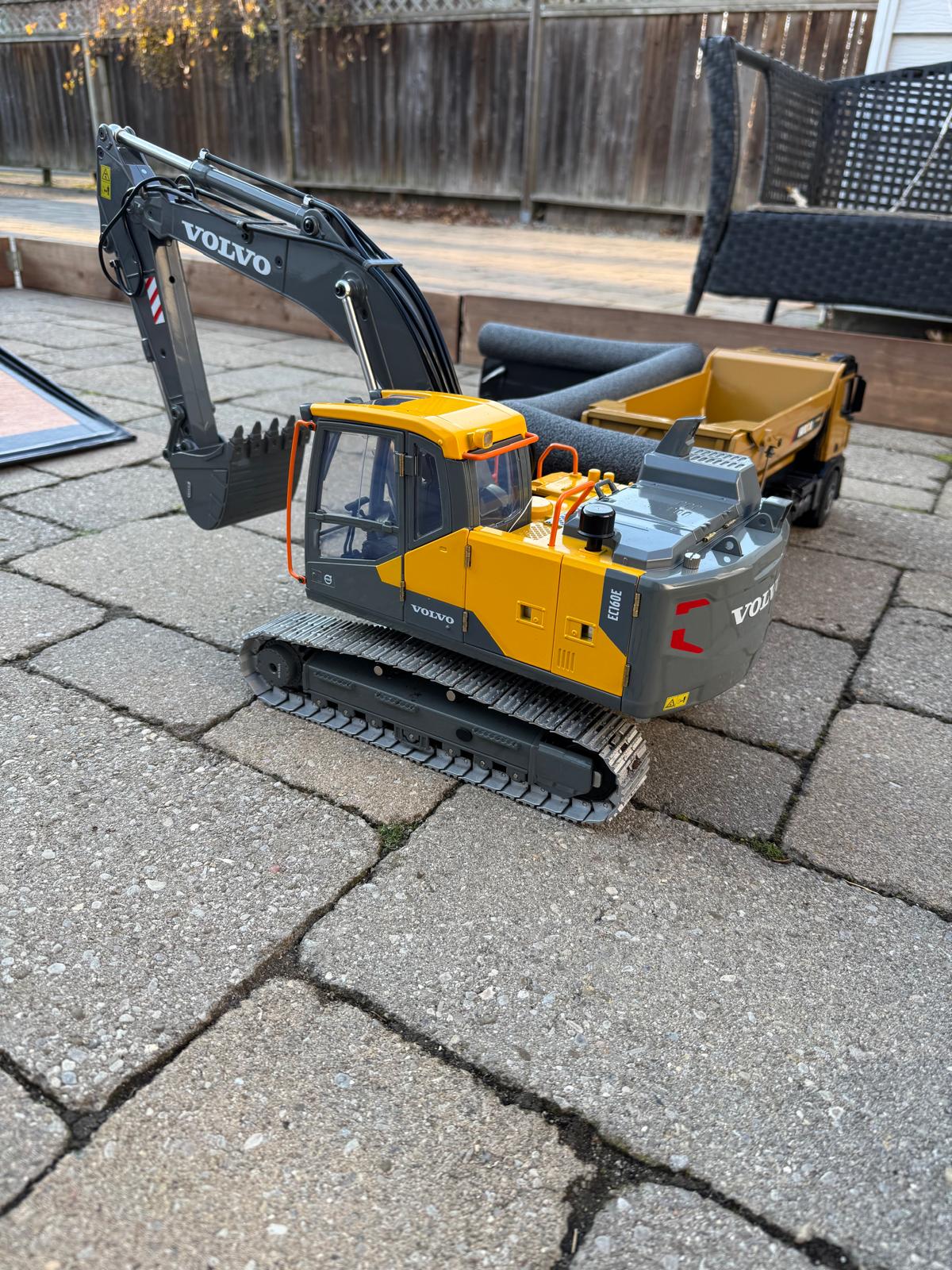 RC equipment at outdoor event